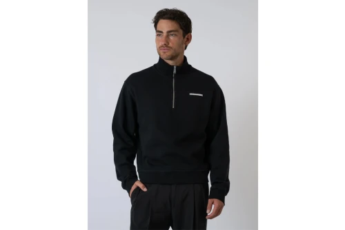 Dsquared2 Just Right Fit Zipped Μπλούζα Με Φερμουάρ Ανδρική (S71GU0736 S25516 900)