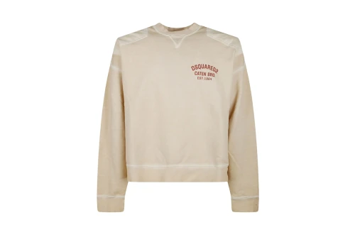 Dsquared2 Cipro Loose Fit Μπλούζα Με Λαιμόκοψη Ανδρική (S71GU0740 S25030 104)