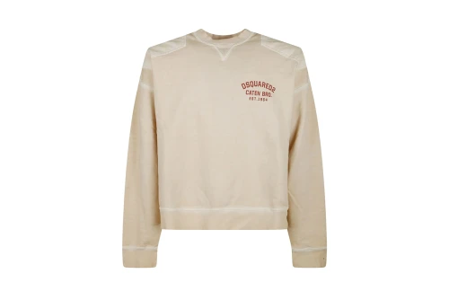 Dsquared2 Cipro Loose Fit Μπλούζα Με Λαιμόκοψη Ανδρική (S71GU0740 S25030 104)