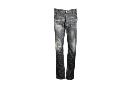 Dsquared2 Straight-Leg Distressed Παντελόνι Τζιν Ανδρικό (S71LB1459S30357 900)
