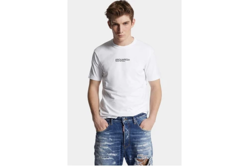 Dsquared2 Mini Logo Cool T-Shirt Ανδρικό (S74GD0946 D20020 100)