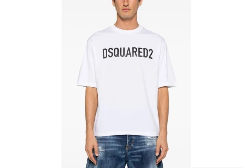 Dsquared2 Loose Fit T-Shirt Ανδρικό (S74GD1197D20004 100)