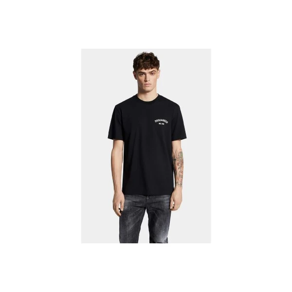 Dsquared2 Regular Fit Milano T-Shirt Ανδρικό (S74GD1477 D20020 962X)