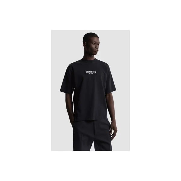 Dsquared2 Milano Loose Fit T-Shirt Ανδρικό (S74GD1521 D20106 900)