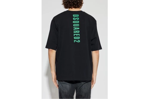 Dsquared2 Technicolor Loose Fit T-Shirt Ανδρικό (S74GD1559 D20106 900)