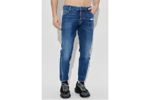 Dsquared2 Skater Slim Twist Παντελόνι Τζιν Ανδρικό (S74LB1871 S30872 470)