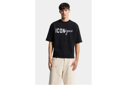 Dsquared2 Icon-Ique Loose Fit T-Shirt Ανδρικό (S78GD0121 D20033 900)