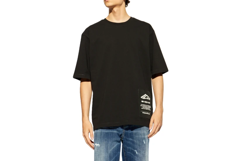 Dsquared2 Ανδρικό Κοντομάνικο T-Shirt Μαύρο