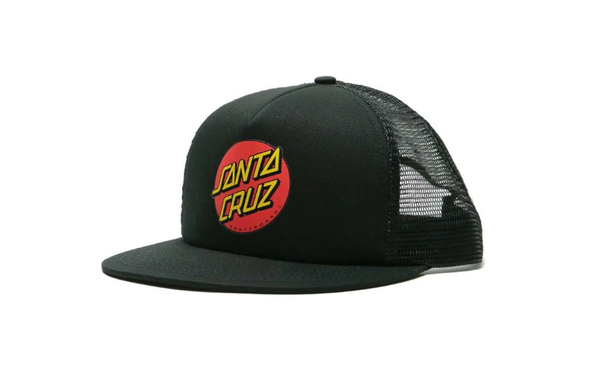 Santa Cruz Classic Dot Mesh Καπέλο Snapback Μαύρο