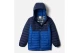 Columbia Powder Lite II Παιδικό Puffer Μπουφάν Μπλε