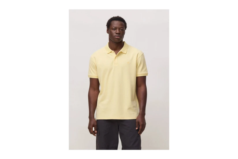 Blue Banana Light Yellow Nature Ανδρικό Κοντομάνικο Polo T-Shirt Κίτρινο