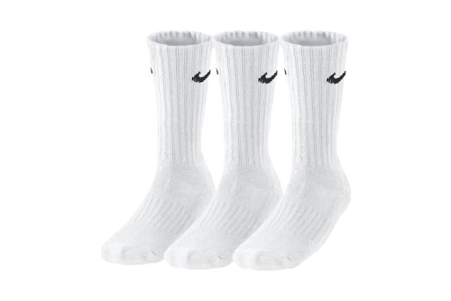 Nike Cushioned Crew Kάλτσες Ψηλές 3 Ζευγάρια (SX4508 101)