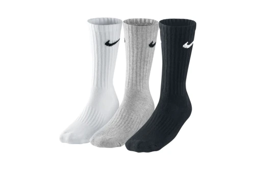 Nike Cushioned Kάλτσες Ψηλές 3 Ζευγάρια (SX4508 965)