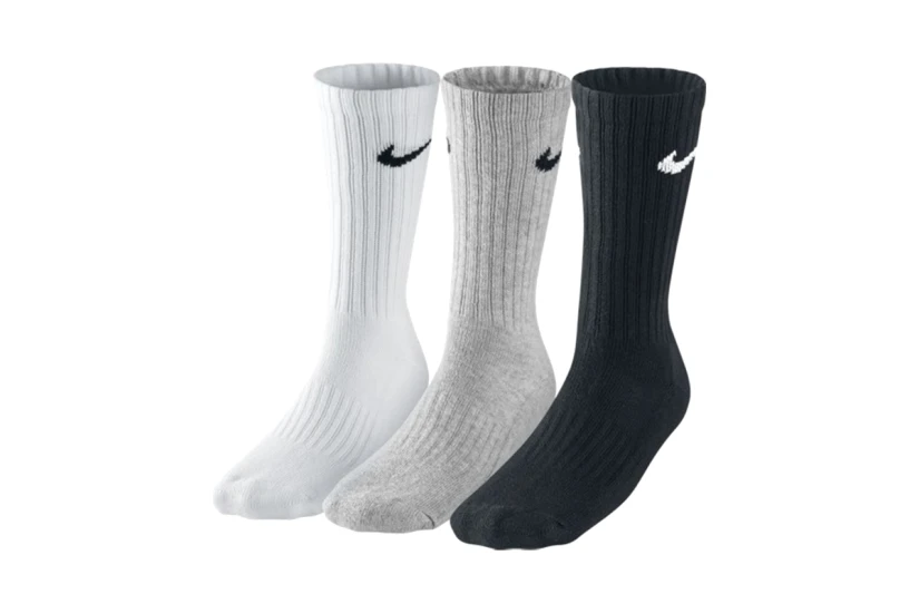 Nike Cushioned Kάλτσες Ψηλές 3 Ζευγάρια (SX4508 965)