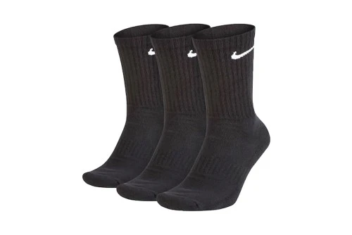 Nike Everyday Cushioned Dri-Fit Kάλτσες Ψηλές 3 Ζευγάρια (SX7664 010)