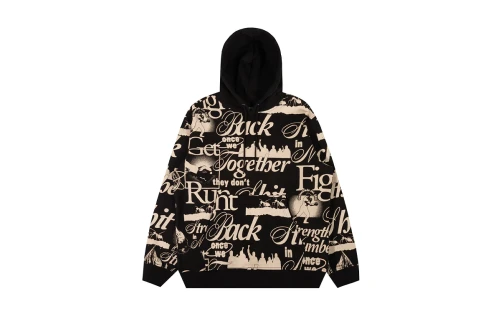The Hundreds Fight Back Hoodie Ανδρικό (T24F102006 BLACK)