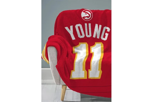 Sleep Squad Trae Young Raschel Throw Blanket 60X80In Κουβέρτα (T8-NBP-HAW-TYO)