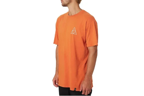 Huf Essentials Tt S-S Tee T-Shirt Ανδρικό (TS01751 SAFETY ORANGE)