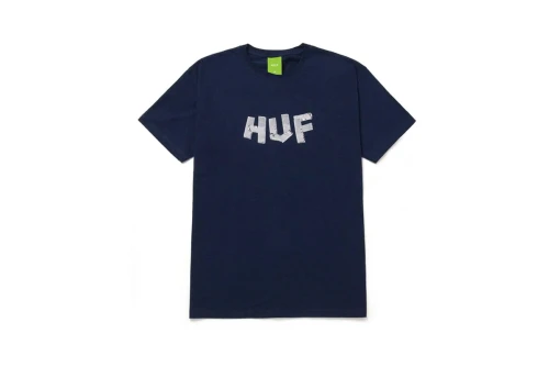 Huf Fixed It S-S Tee T-Shirt Ανδρικό (TS01820 NAVY)
