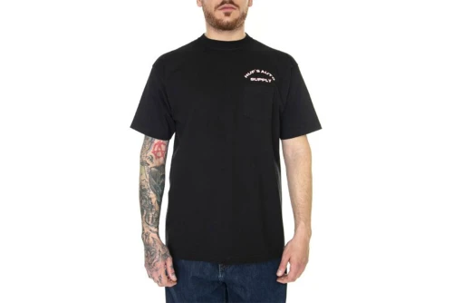 Huf Chop Shop S-S Pocket Tee T-Shirt Ανδρικό (TS01938 BLACK)