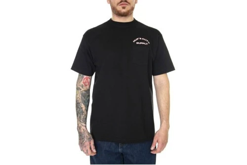 Huf Chop Shop S-S Pocket Tee T-Shirt Ανδρικό (TS01938 BLACK)
