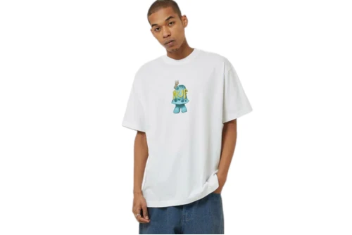 Huf Shroomery S-S  T-Shirt Ανδρικό (TS02175 WHITE)