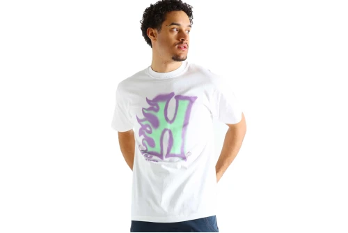 Huf Heat Wave S-S T-Shirt Ανδρικό (TS02178 WHITE)