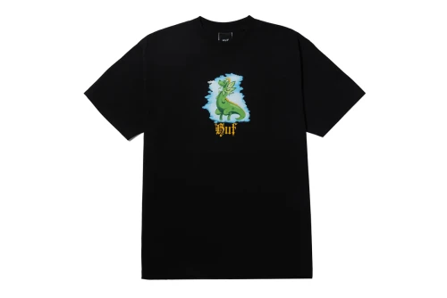 Huf Fairy Tale S-S  T-Shirt Ανδρικό (TS02188 BLACK)