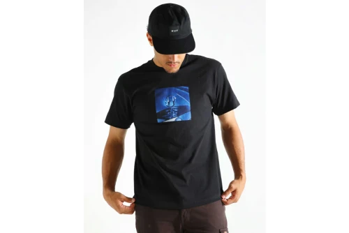 Huf H Class Emblem S-S T-Shirt Ανδρικό (TS02303 BLACK)