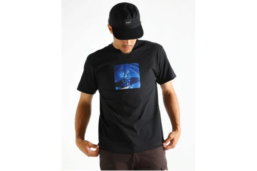 Huf H Class Emblem S-S T-Shirt Ανδρικό (TS02303 BLACK)