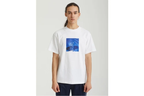 Huf H Class Emblem S-S T-Shirt Ανδρικό (TS02303 WHITE)