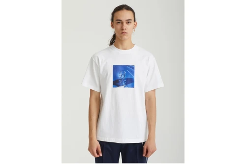 Huf H Class Emblem S-S T-Shirt Ανδρικό (TS02303 WHITE)