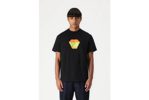 Huf Big Block S-S T-Shirt Ανδρικό (TS02396 BLACK)