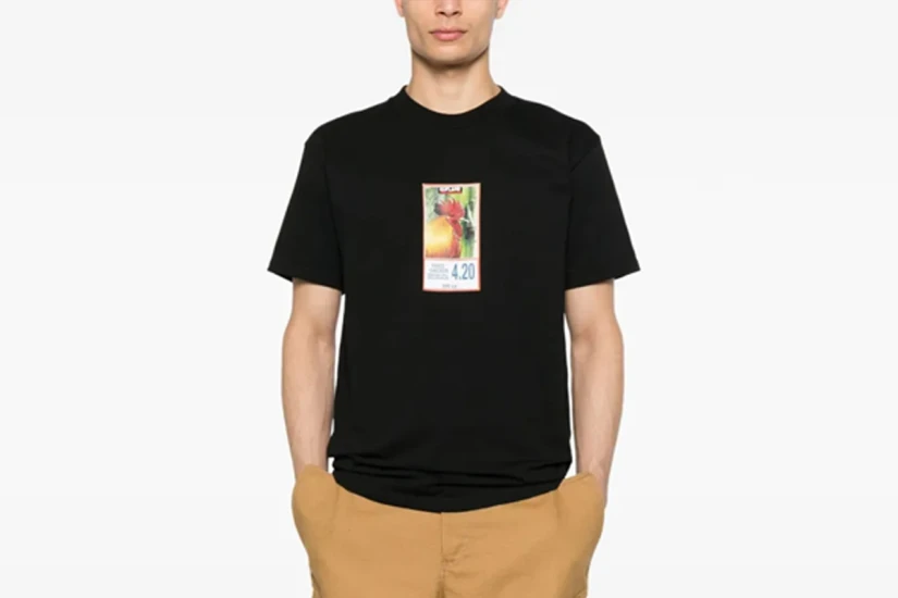 Huf Fried Ανδρικό Κοντομάνικο T-Shirt Μαύρο