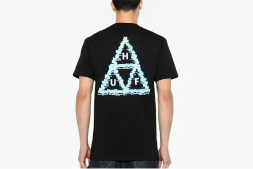 Huf Desktop S-S T-Shirt Ανδρικό (TS02400 BLACK)