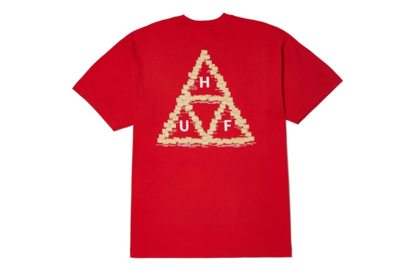 Huf Desktop Ανδρικό Κοντομάνικο T-Shirt Κόκκινο