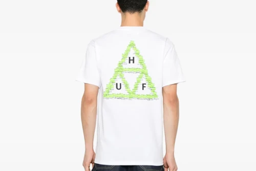 Huf Desktop S-S T-Shirt Ανδρικό (TS02400 WHITE)