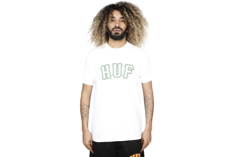 Huf Giant Ανδρικό Κοντομάνικο T-Shirt Λευκό