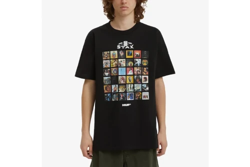Huf X Stax Soulsville Usa S-S T-Shirt Ανδρικό (TS02406 BLACK)