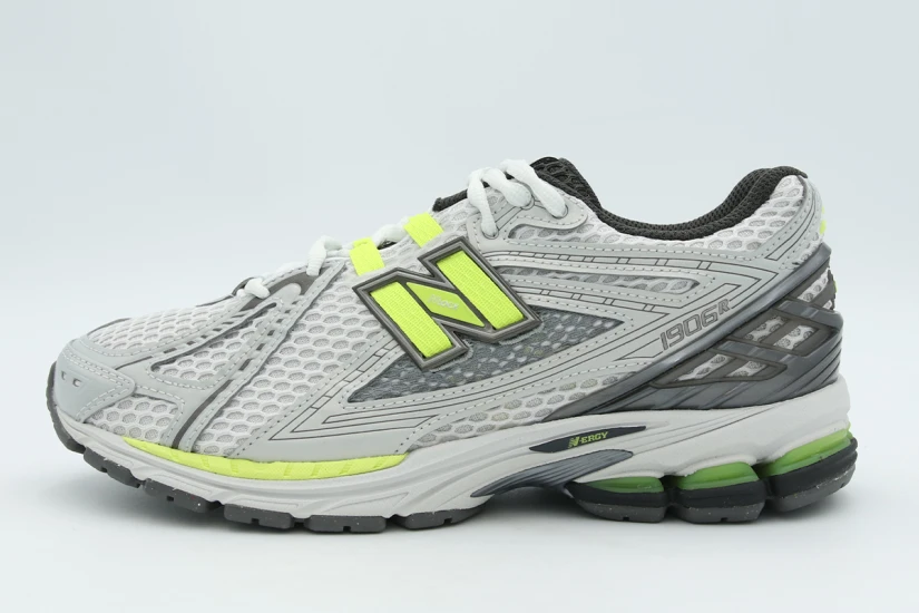 New Balance 1906R Sneakers Γκρι, Κίτρινα Φλούο, Ανθρακί
