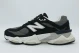 New Balance 9060 Unisex Sneakers Μαύρα, Γκρι Σκούρο, Λευκά