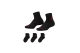 Jordan Jumpman Παιδικές Κοντές Kάλτσες Μαύρες 3 Ζευγάρια