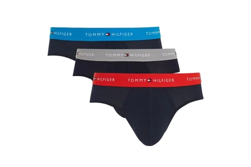 Tommy Jeans 3P Brief Wb Εσώρουχα Σλιπ 3-Τεμάχια (UM0UM02904 0UE)