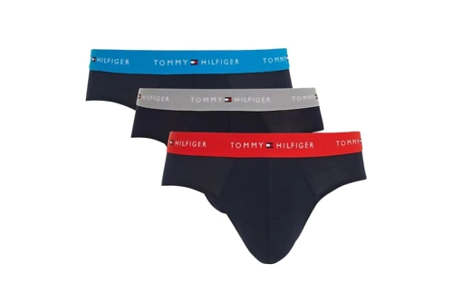 Tommy Jeans 3P Brief Wb Εσώρουχα Σλιπ 3-Τεμάχια (UM0UM02904 0UE)