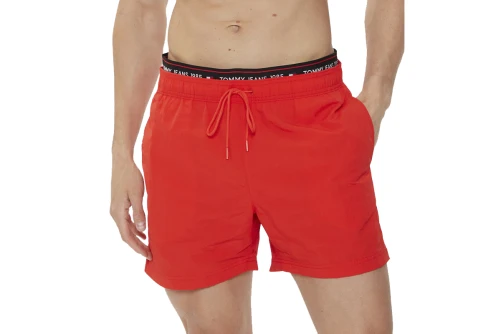 Tommy Jeans Dw Sf Medium Drawstring Μαγιό Σορτς Ανδρικό (UM0UM03141 XM9)