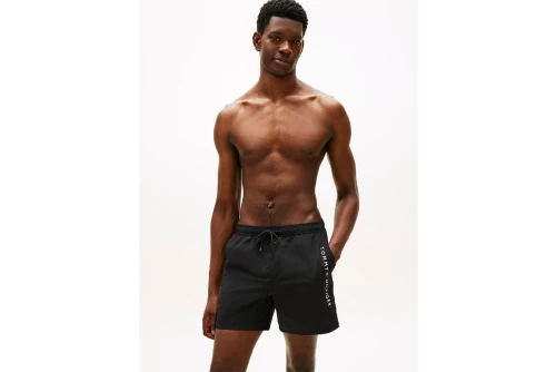 Tommy Jeans Original Logo Mid Length Μαγιό Σορτς Ανδρικό (UM0UM03748 BDS)