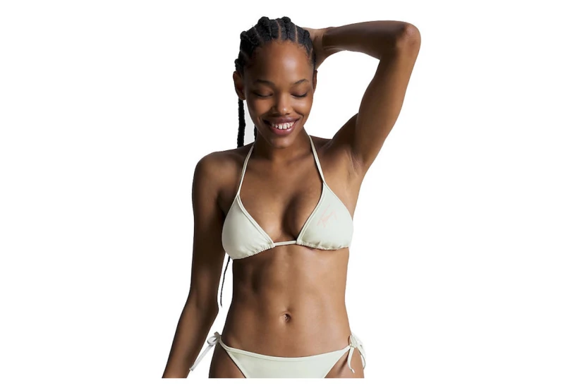 Tommy Jeans Triangle Rp Γυναικείο Μαγιό Bikini Top Μέντα