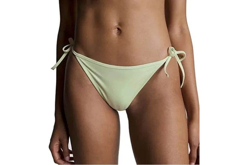 Tommy Jeans Cheeky Γυναικείο String Μαγιό Bikini Bottom Μέντα