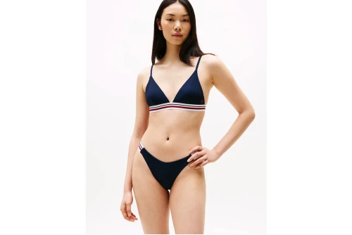 Tommy Jeans Triangle Rp Μαγιό Bikini Top Γυναικείο (UW0UW05805 C1G)