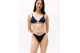 Tommy Jeans High Leg Cheeky Γυναικείο Μαγιό Bikini Bottom Μπλε Σκούρο, Λευκό
